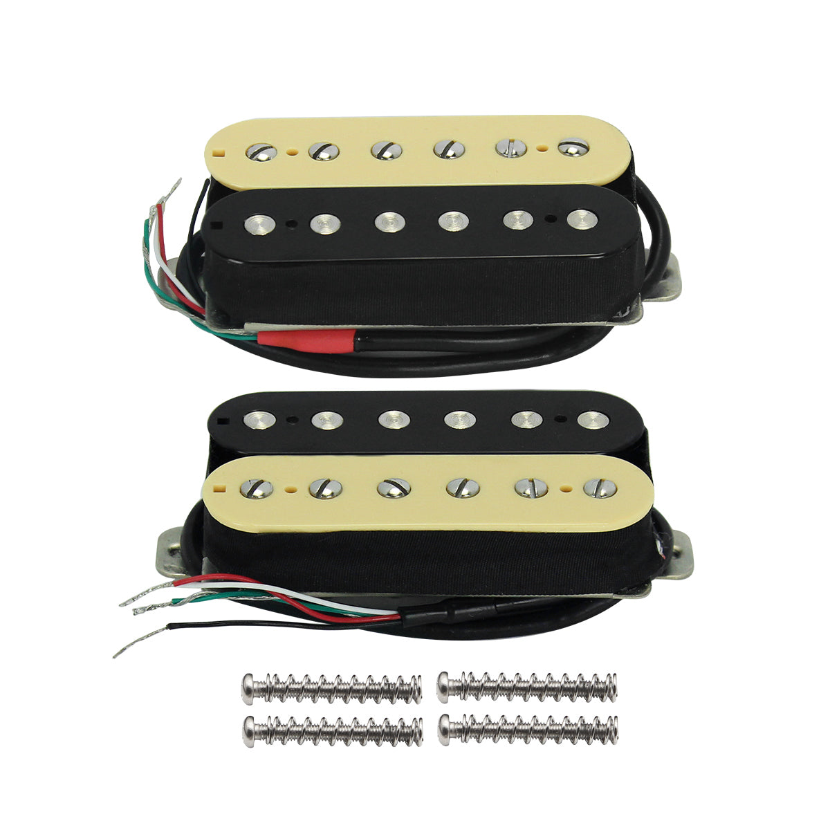 <transcy>FLEOR Alnico 5 E-Gitarren-Doppelspulen-Humbucker-Pickups für E-Gitarrenteile, 3 Farben erhältlich</transcy>