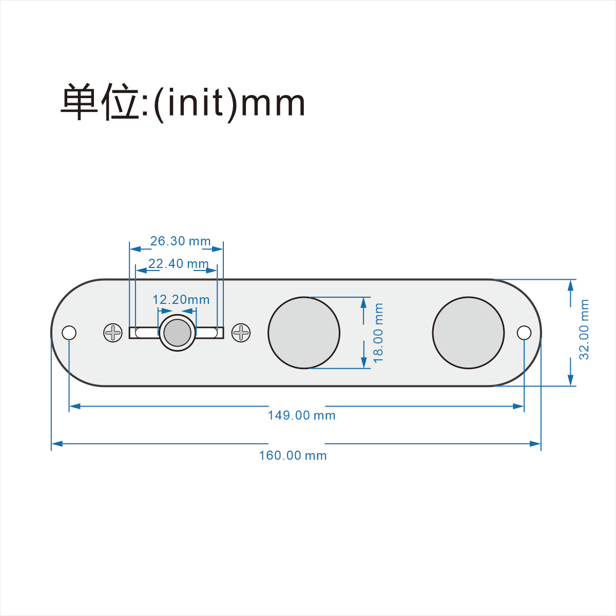 FLEOR Tele Guitare Précâblée Plaque De Commande Chrome avec 3 Boutons En Métal Pour Tele Guitare