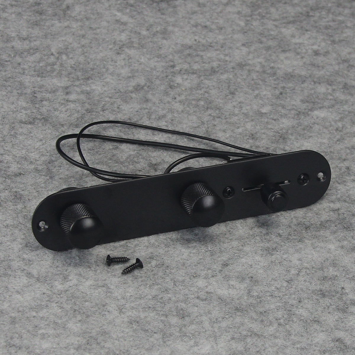 <transcy>FLEOR Telegitarre Vorverdrahtete Steuerplatte Chrom mit 3-Wege-Schalter Metallknöpfe für Telegitarre</transcy>
