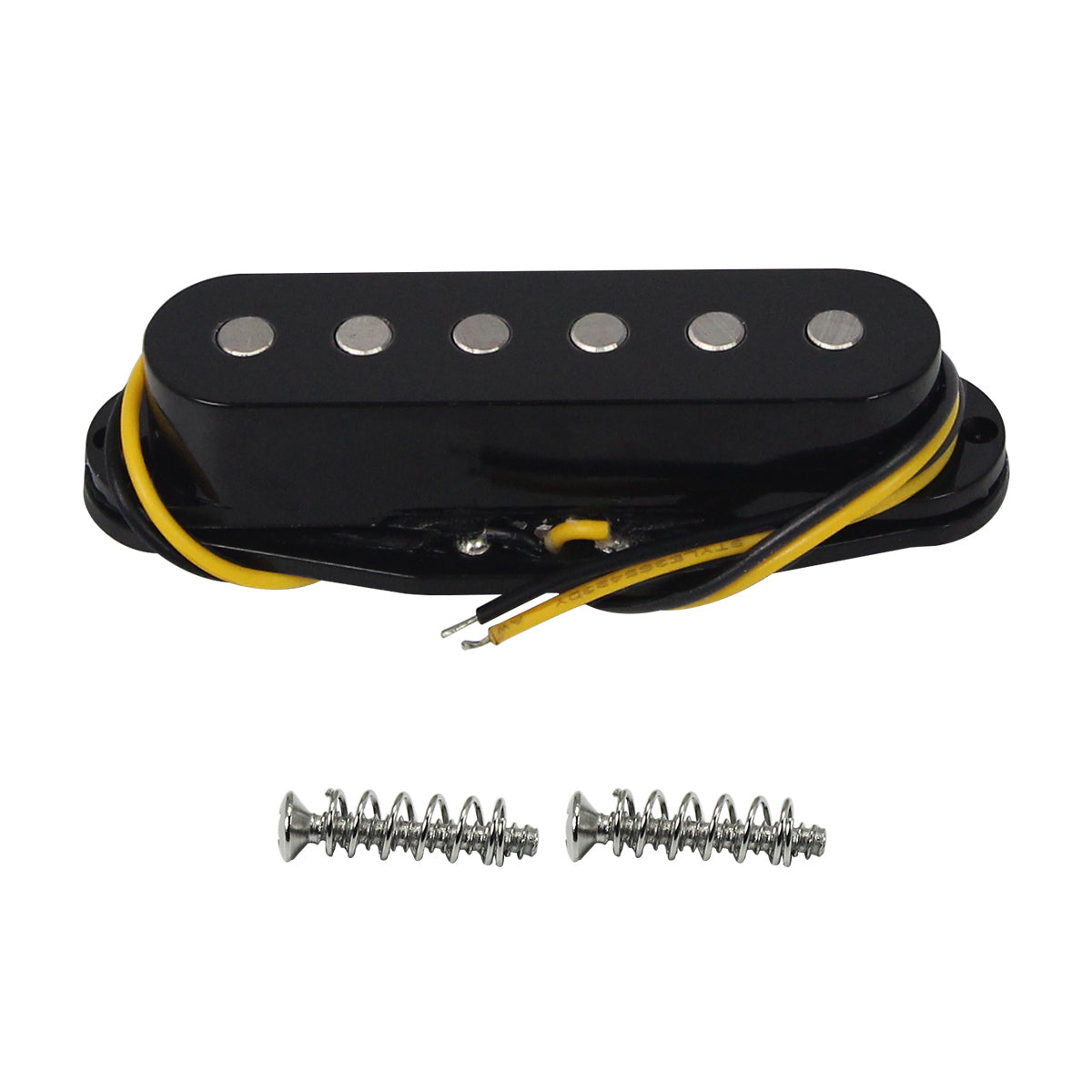 <transcy>FLEOR Vintage Alnico 5 Strat Single Coil Gitarren Pickup Flat Top Gitarrenteile, 3 Farben erhältlich</transcy>