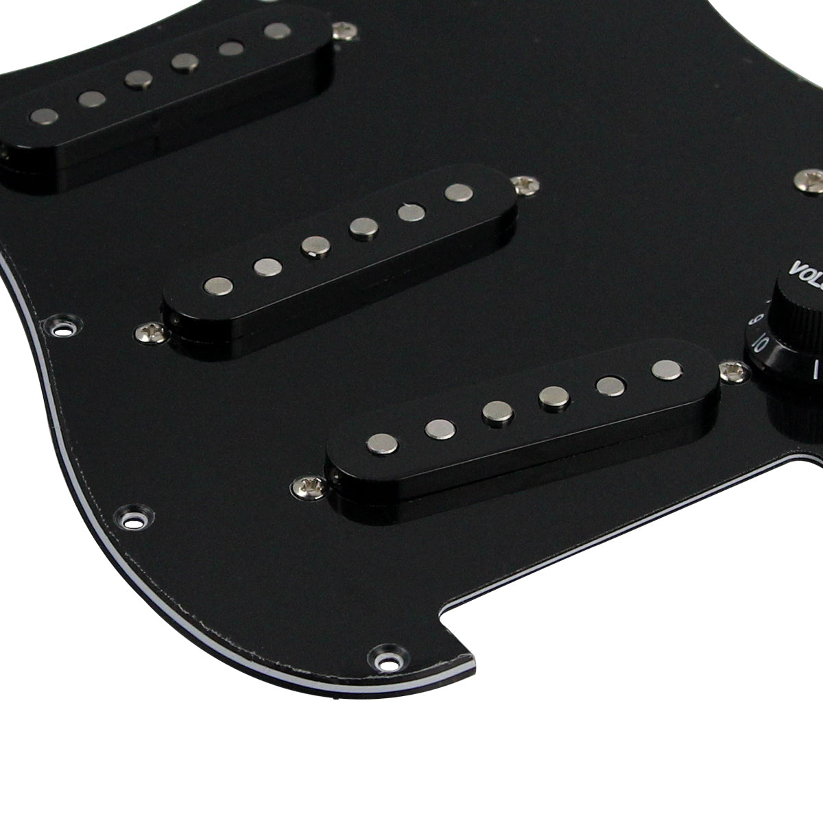 <transcy>FLEOR Loaded Prewired Strat Guitar Pickguard SSH HSS, 10 Farben erhältlich</transcy>