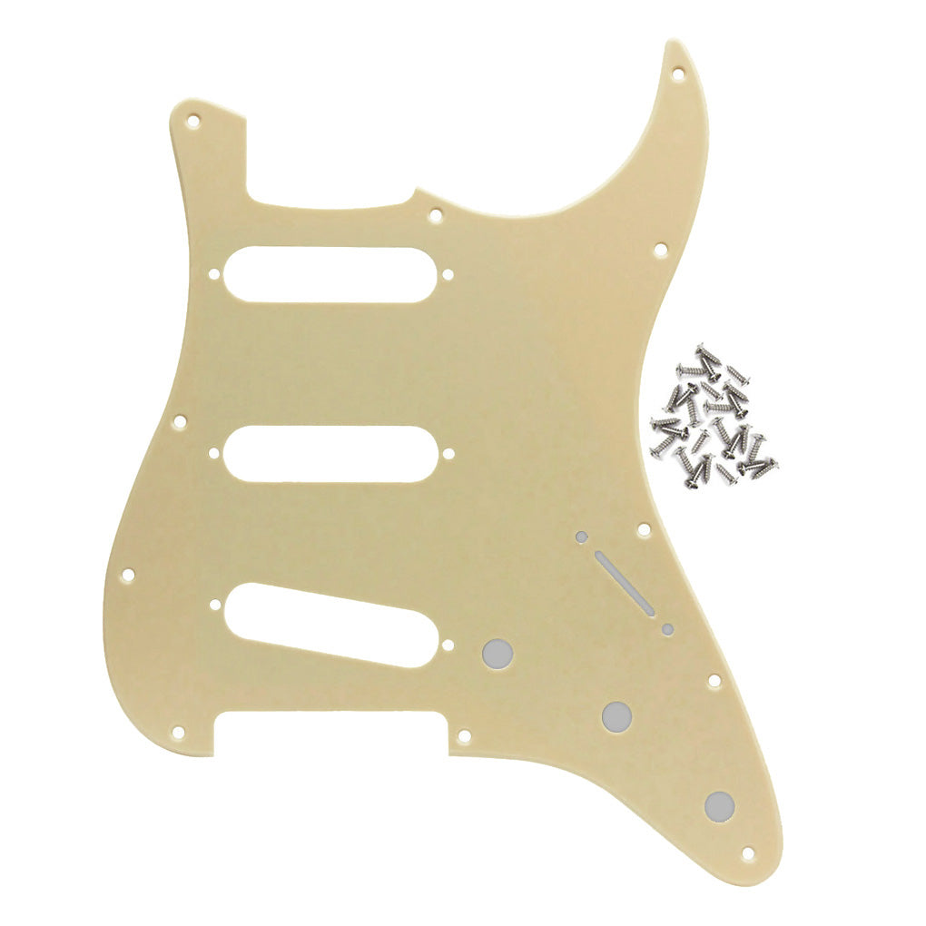 FLEOR 11 Hole ST SSS Guitar Pickguard | iknmusic