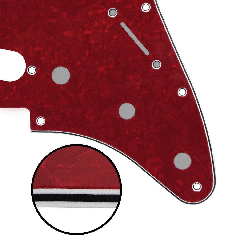 FLEOR 11 Hole ST SSS Guitar Pickguard | iknmusic