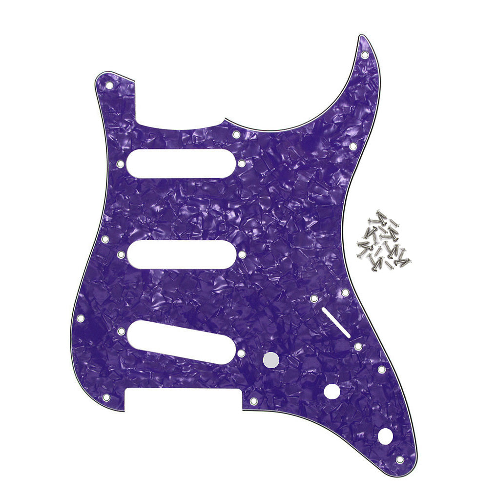 FLEOR 11 Hole ST SSS Guitar Pickguard | iknmusic