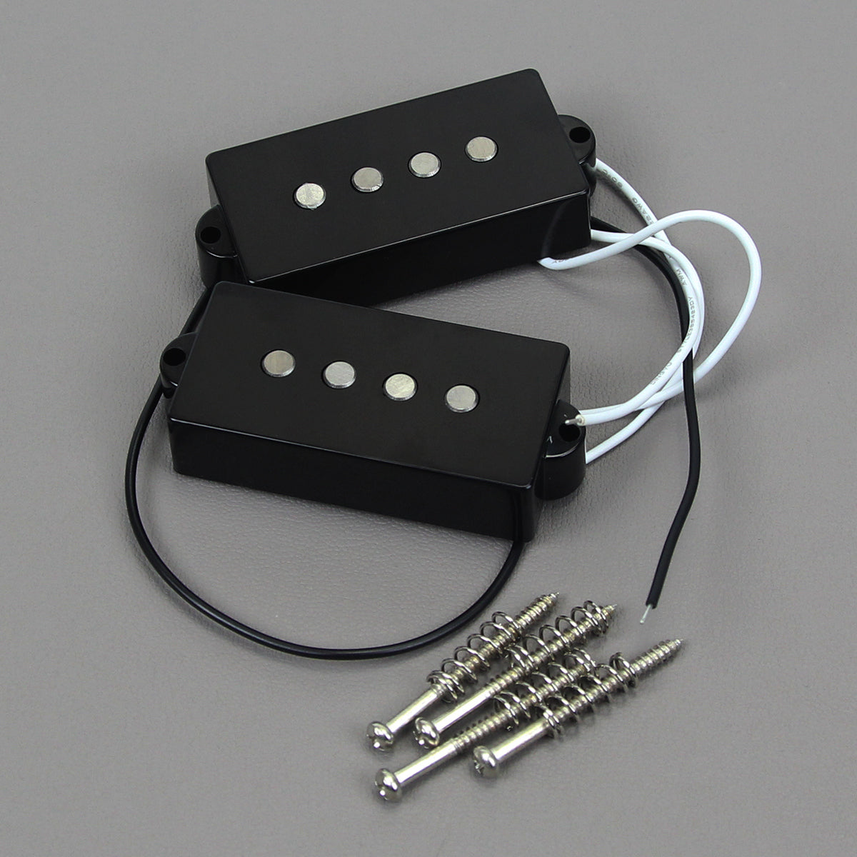 FLEOR Alnico 5 Bass Pickup Set PB & JB Bass Bridge Pickups | iknmusic