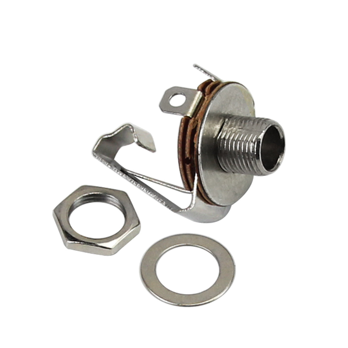 <transcy>FLEOR 6,35 mm 6,35 mm Gitarrenbuchsen Buchse Lang Mono Klinke</transcy>