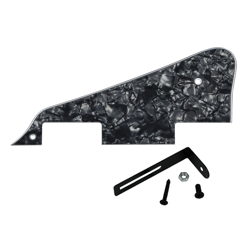 <transcy>FLEOR LP Guitar Pickguard Scratch Plate mit Metallhalterung für LP Style Gitarrenzubehör, 15 Farben erhältlich</transcy>