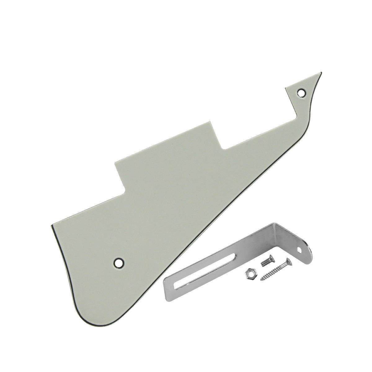 FLEOR LP Guitar Pickguard Scratch Plate with Metal Bracket for LP Style Guitar Accessories ,28 Colors Available