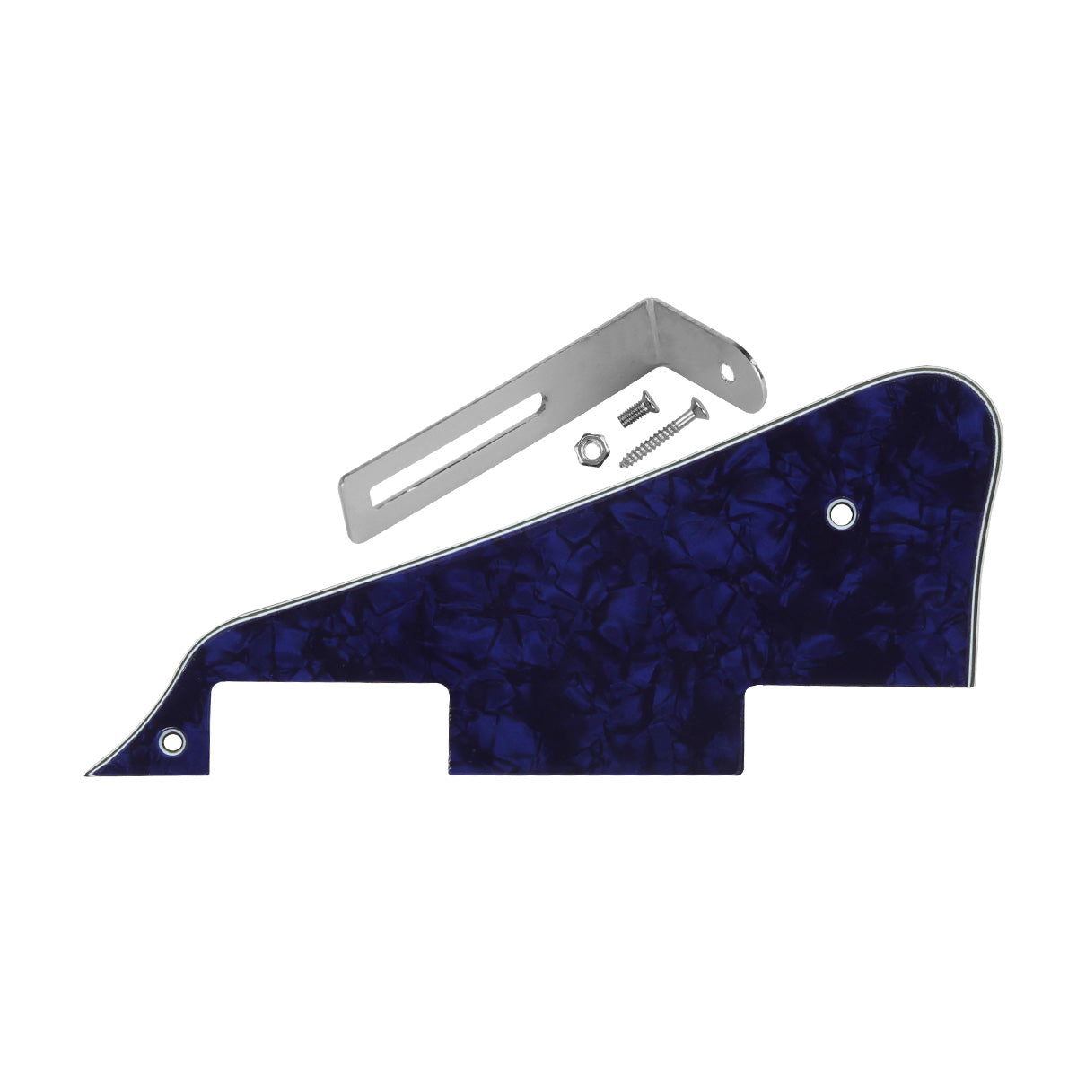 <transcy>FLEOR LP Guitar Pickguard Scratch Plate mit Metallhalterung für LP Style Gitarrenzubehör, 15 Farben erhältlich</transcy>