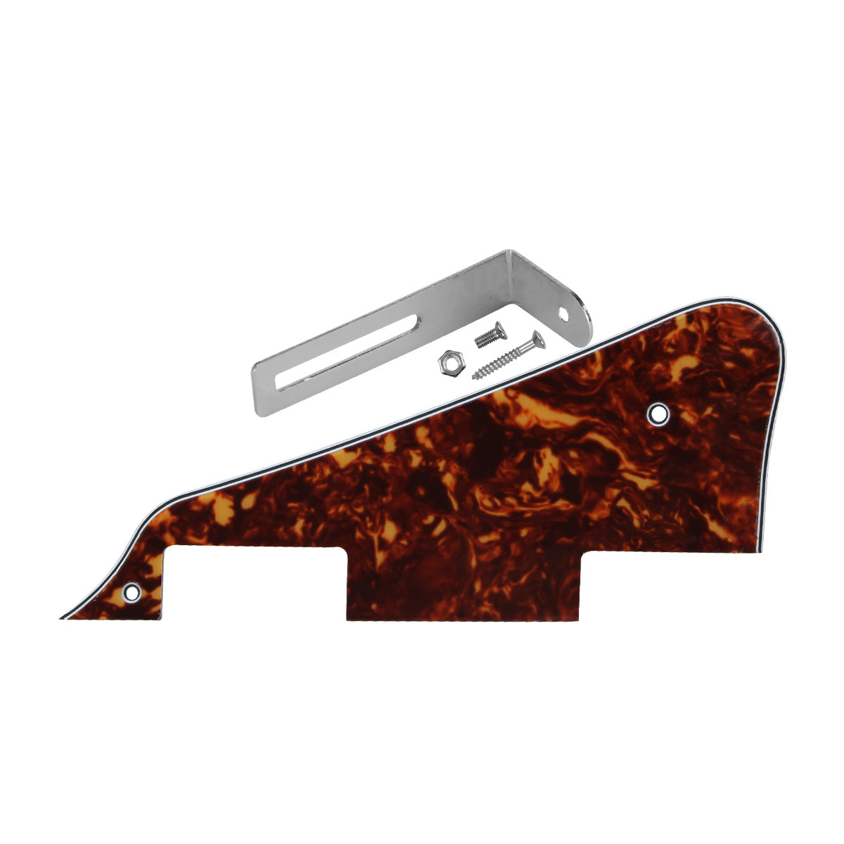 FLEOR LP Guitar Pickguard Scratch Plate with Metal Bracket for LP Style Guitar Accessories ,28 Colors Available