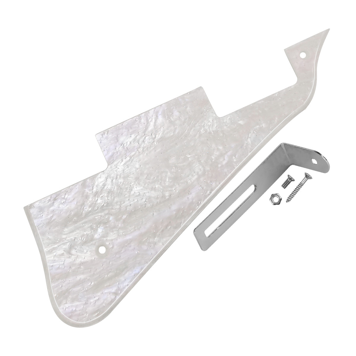 <transcy>FLEOR LP Guitar Pickguard Scratch Plate mit Metallhalterung für LP Style Gitarrenzubehör, 15 Farben erhältlich</transcy>