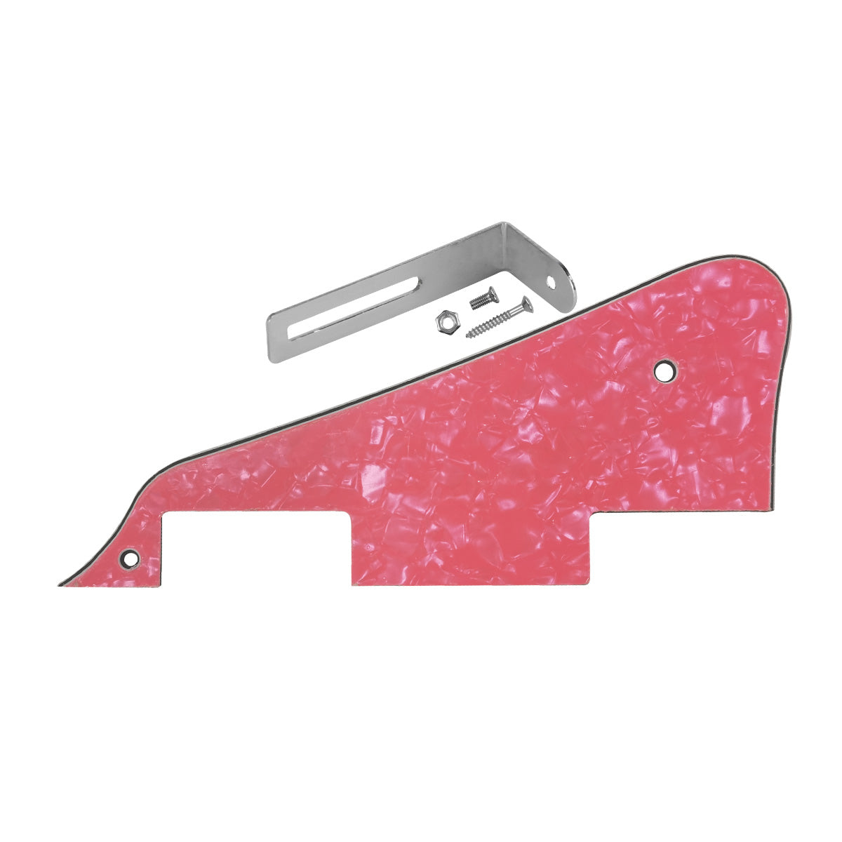 FLEOR LP Guitar Pickguard Scratch Plate with Metal Bracket for LP Style Guitar Accessories ,28 Colors Available