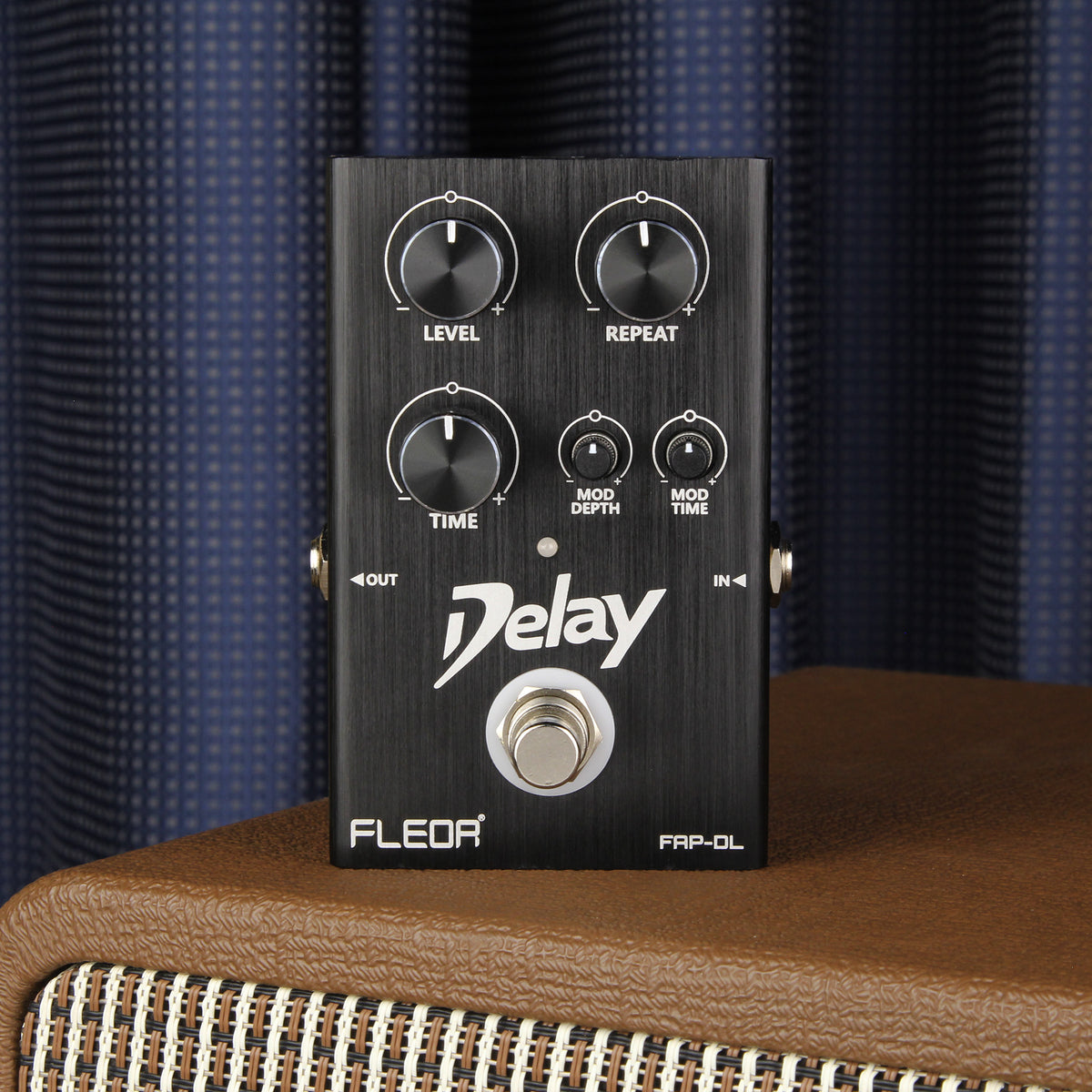 FLEOR FAP-DL Ambient Delay (DELAY) Analog Single Effects Pedal