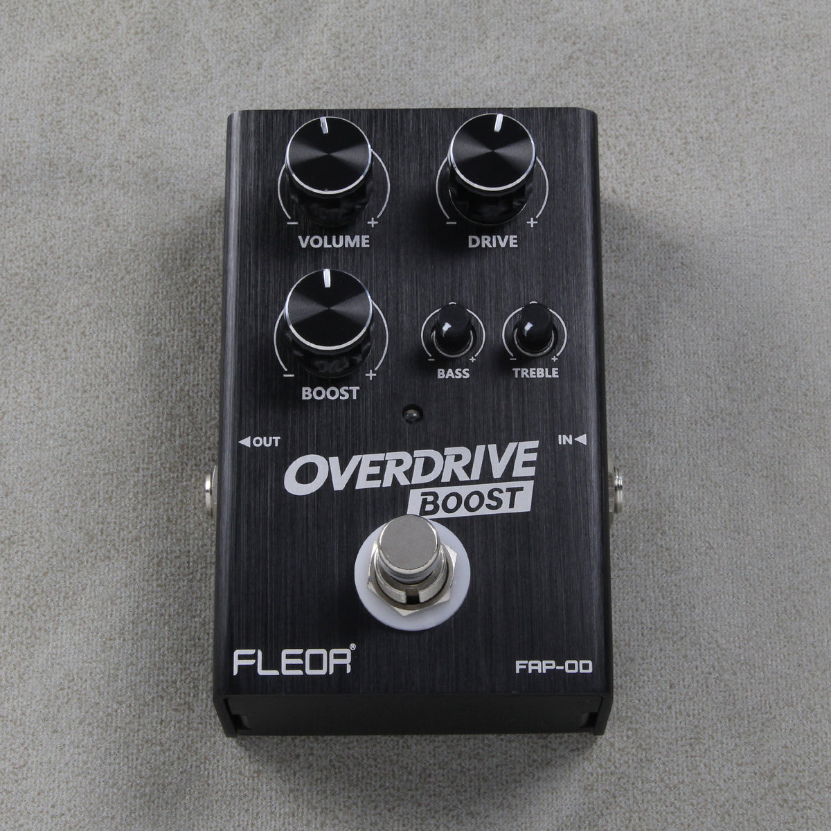 FLEOR FAP-OD Analog-Voiced Overdrive + Boost Pedal