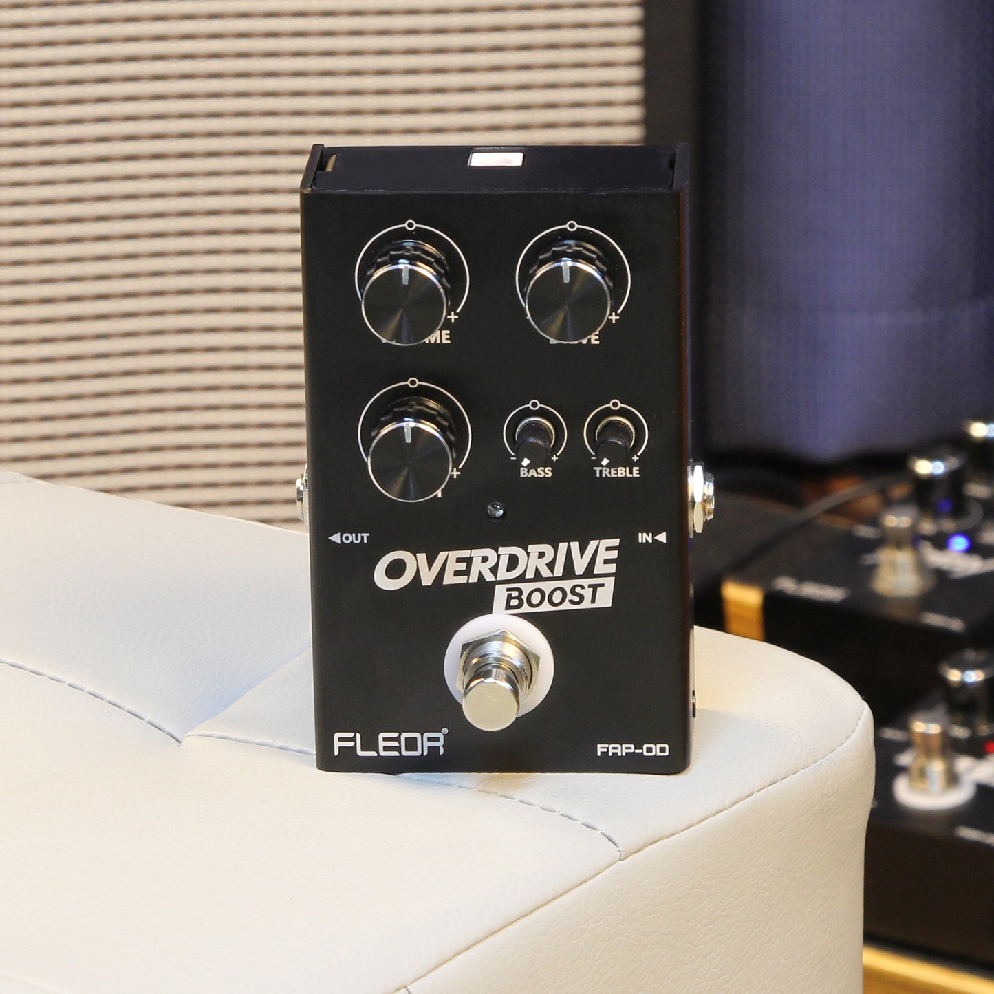 FLEOR FAP-OD Analog-Voiced Overdrive + Boost Pedal