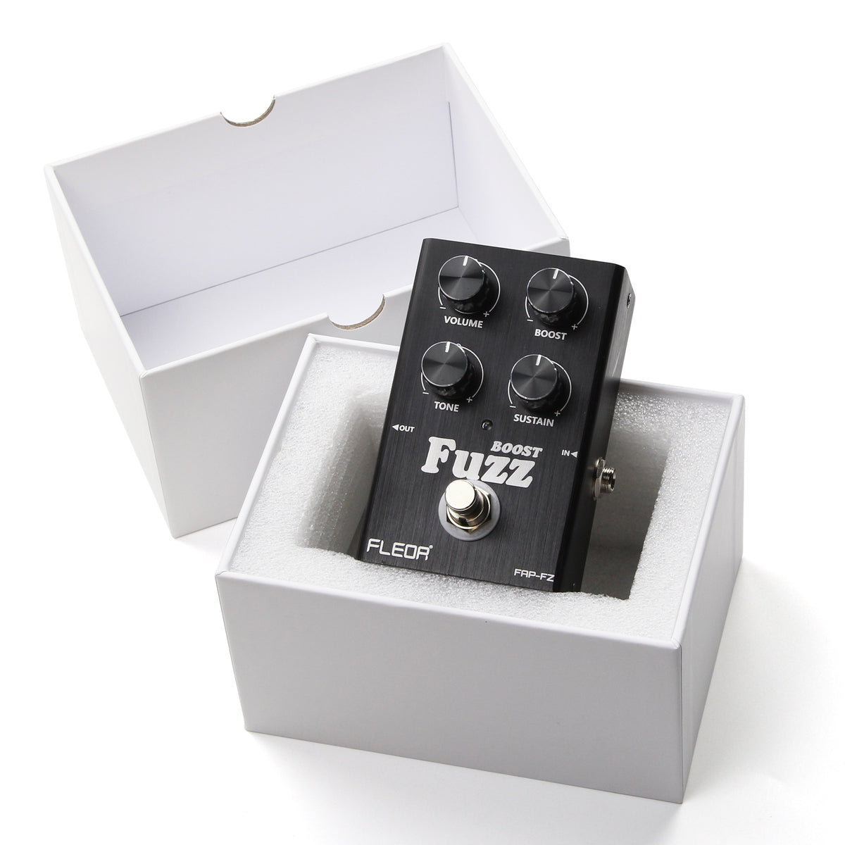 FLEOR FAP-FZ Analog-Voiced Fuzz + Boost Pedal