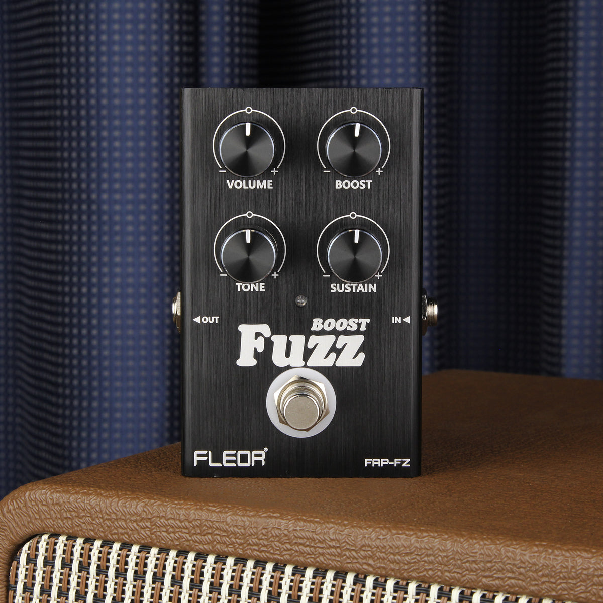 FLEOR FAP-FZ Analog-Voiced Fuzz + Boost Pedal