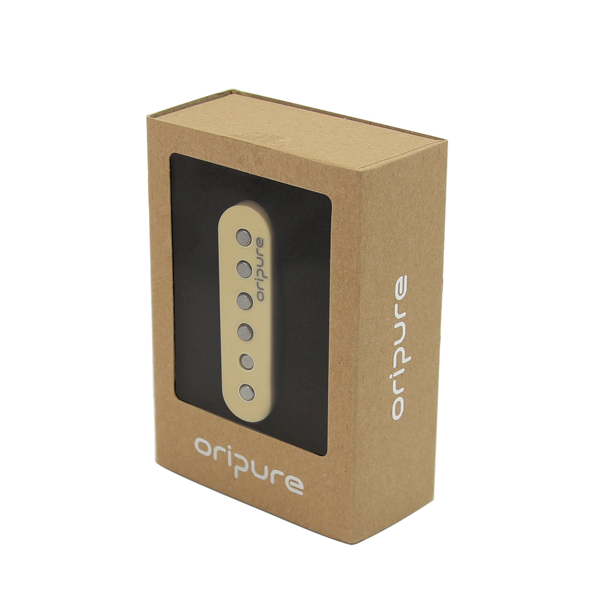 OriPure TSF558 Yellow Vintage Alnico 5 Staggered Single Coil Neck Pickups for ST Guitar