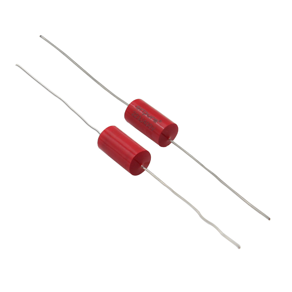<transcy>Oripure 2pcs metallisierte Polyesterfolienkondensatoren 223J 0,022uF 400V für Gitarre,Verstärker</transcy>