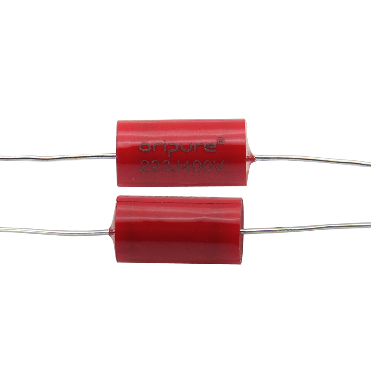 <transcy>Oripure 2pcs metallisierte Polyesterfolienkondensatoren 223J 0,022uF 400V für Gitarre,Verstärker</transcy>
