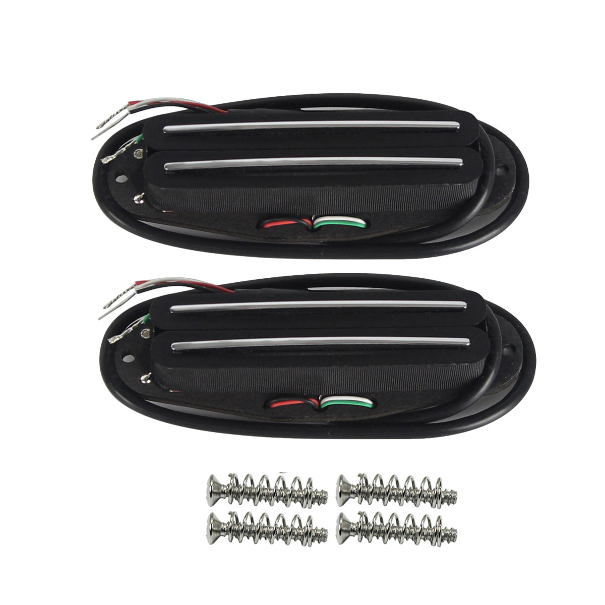 FLEOR Alnico 5 Dual Hot Rails Humbucker Pickup | iknmusic
