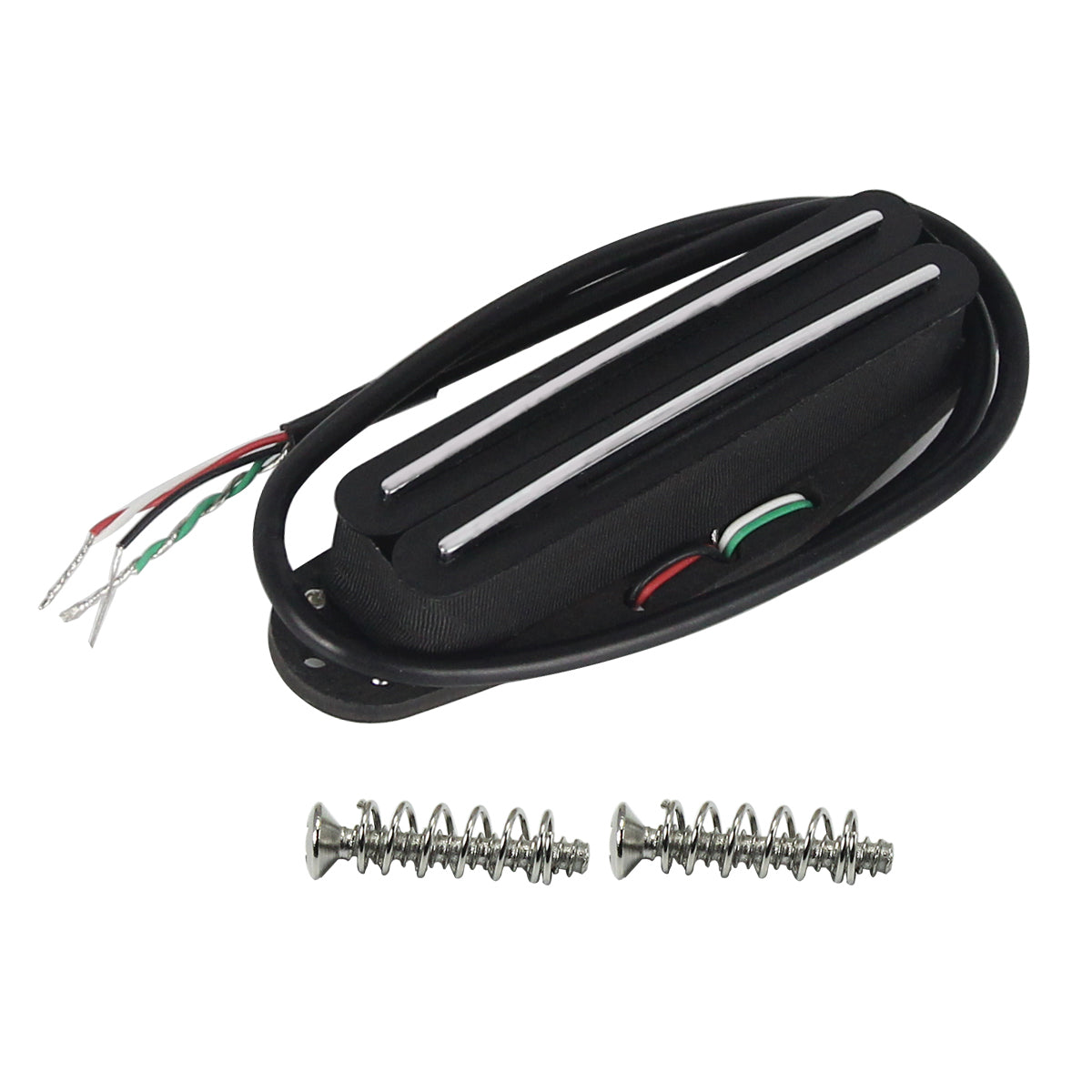 FLEOR Alnico 5 Dual Hot Rails Humbucker Pickup | iknmusic
