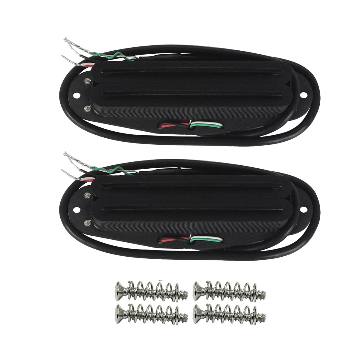 FLEOR Alnico 5 Dual Hot Rails Humbucker Pickup | iknmusic