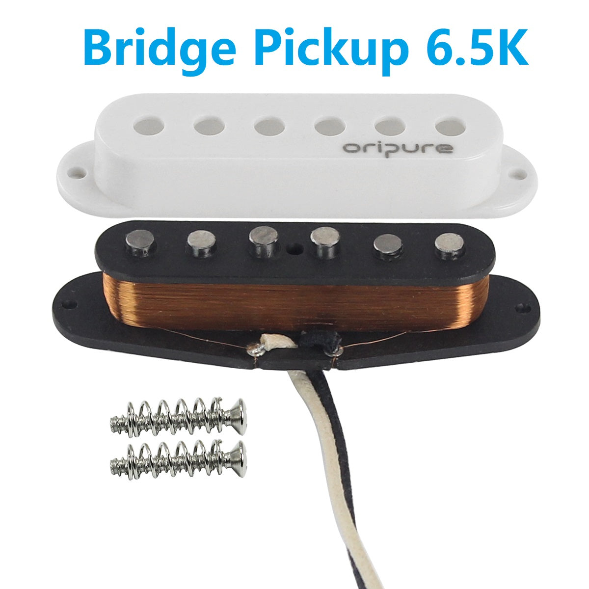 OriPure TSF558 Staggered Alnico 5 ST Single Coil Pickup | iknmusic