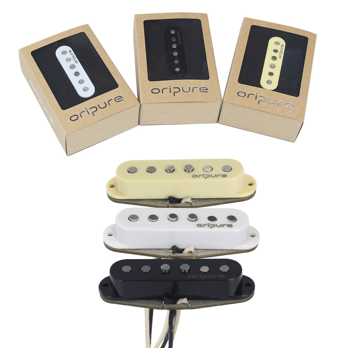 OriPure TSF558 Staggered Alnico 5 ST Single Coil Pickup | iknmusic