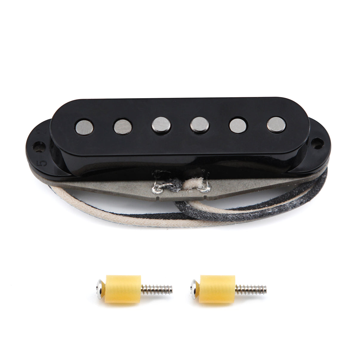 FLEOR Vintage Style SSS Alnico 5 Handwound Single Coil Pickups – Classic 60s Blues & Rock Tone for ST Style Guitars