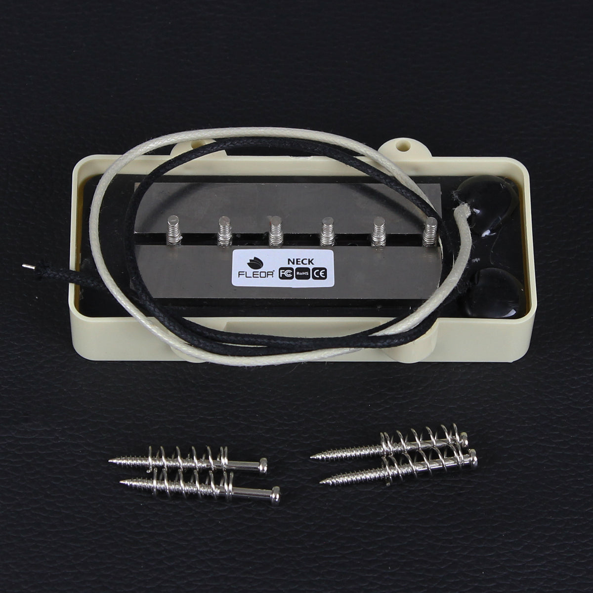 FLEOR Alnico 5 JM Pickup Electric Guitar Single Coil Neck+Bridge Pickups