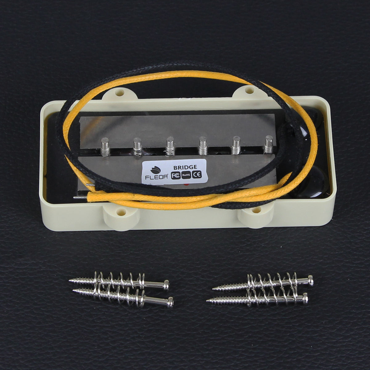 FLEOR Alnico 5 JM Pickup Electric Guitar Single Coil Neck+Bridge Pickups