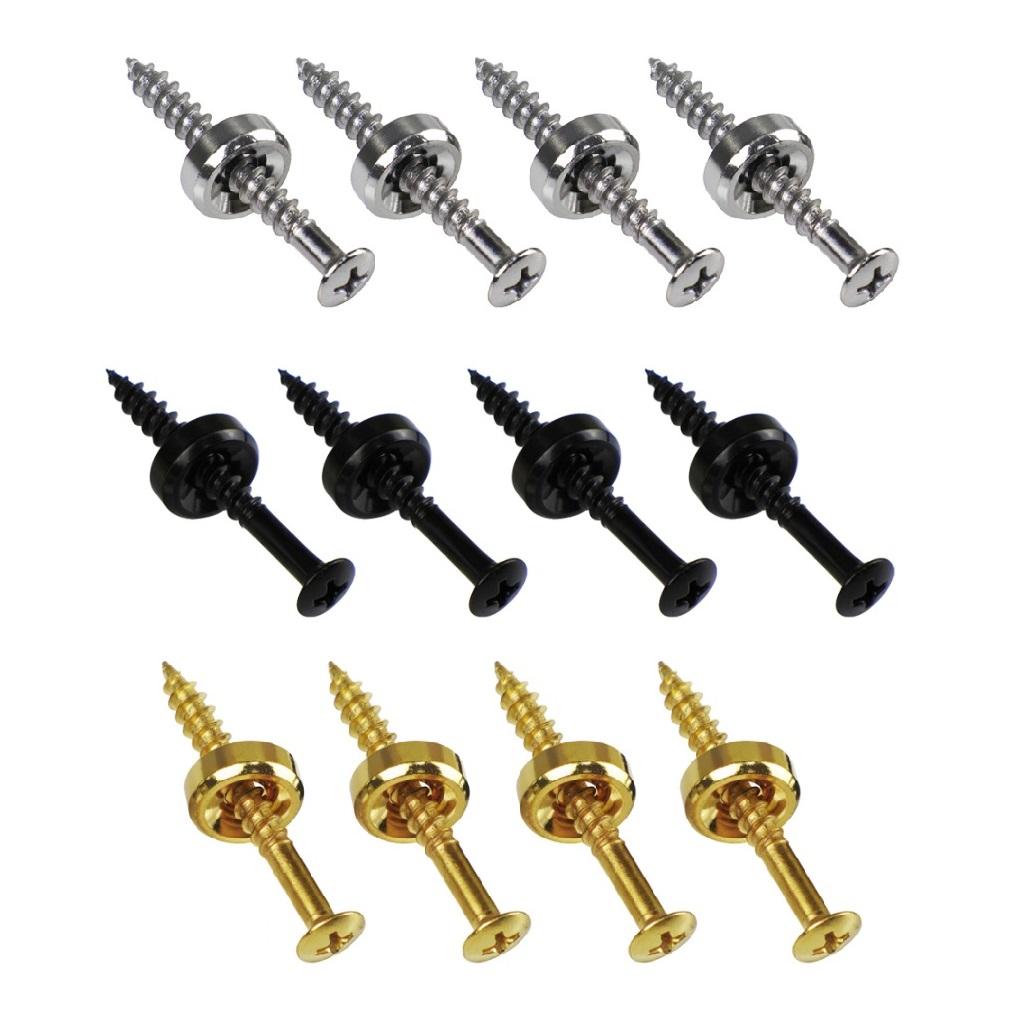 FLEOR 4pcs Metal Guitar Neck Mounting Ferrules | iknmusic