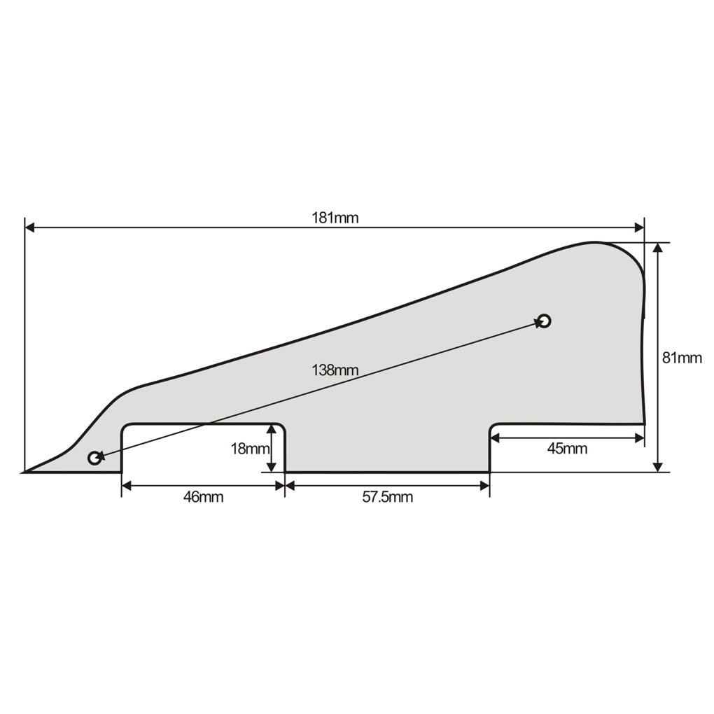 FLEOR LP Guitar Pickguard Scratch Plate | iknmusic