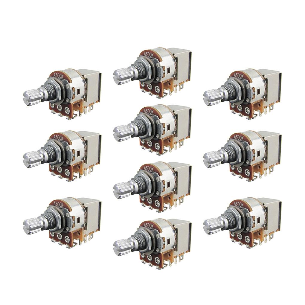 FLEOR Short Shaft Push Pull Potentiometers 250k /500k | iknmusic