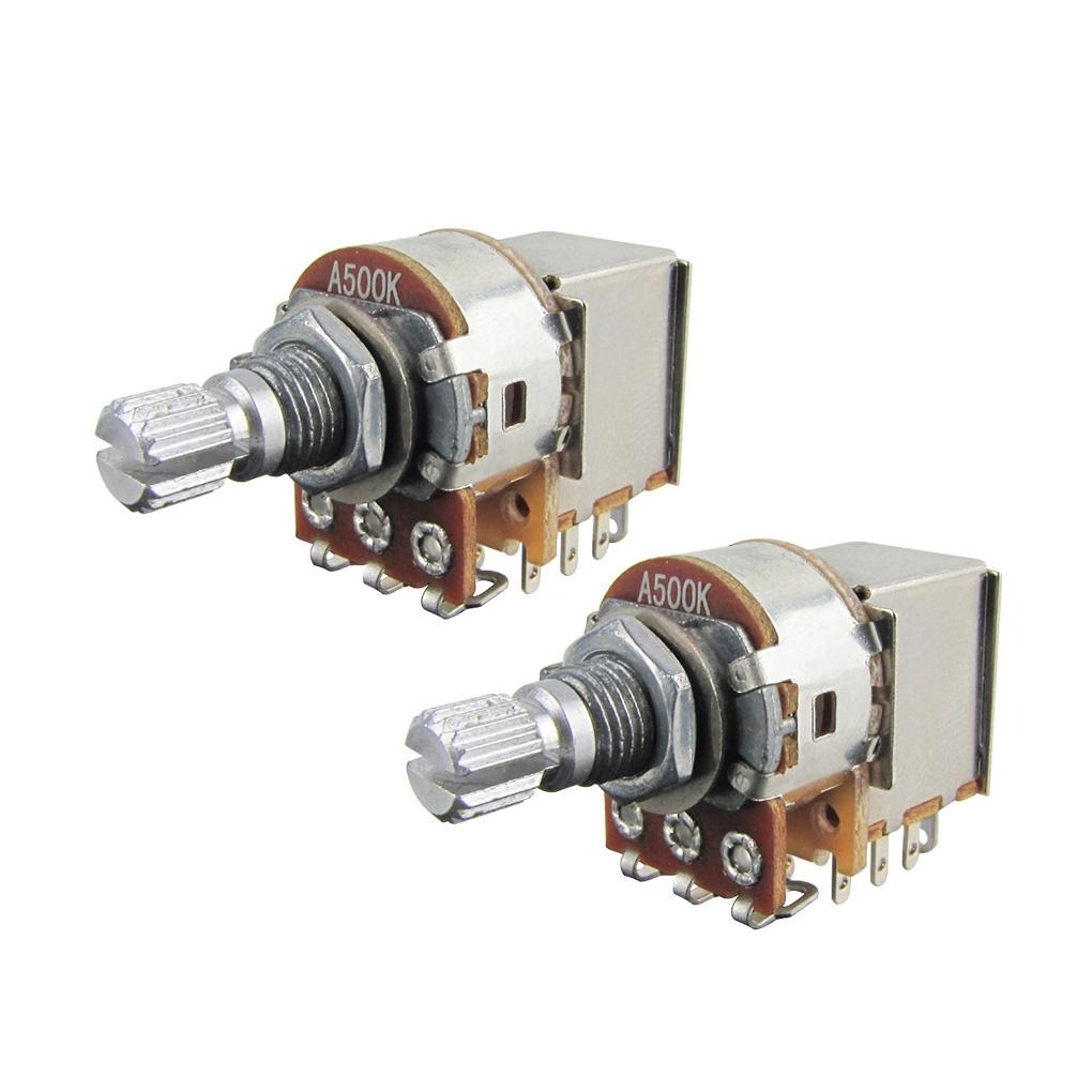 FLEOR Short Shaft Push Pull Potentiometers 250k /500k | iknmusic