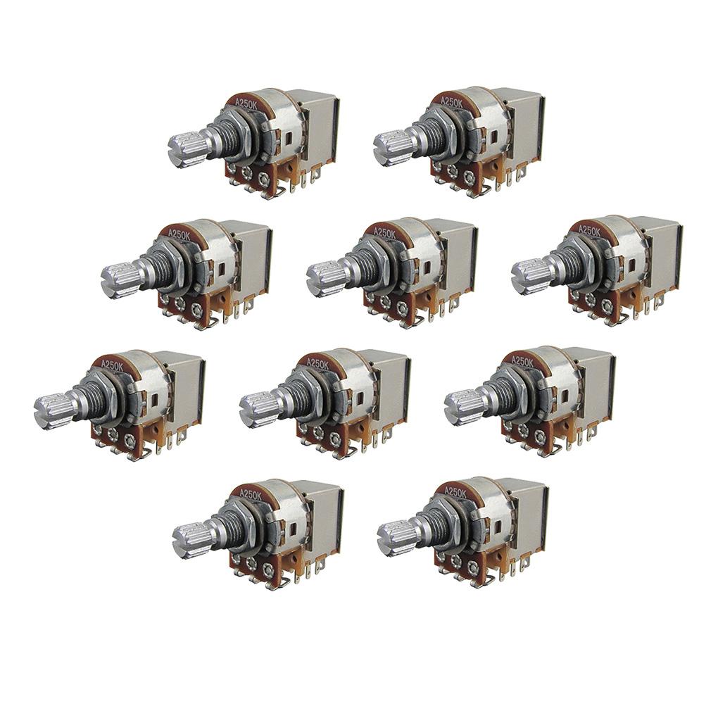 FLEOR Short Shaft Push Pull Potentiometers 250k /500k | iknmusic