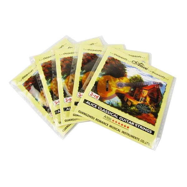 FLEOR 5PCS Classical Guitar Strings Single Nylon Strings | iknmusic