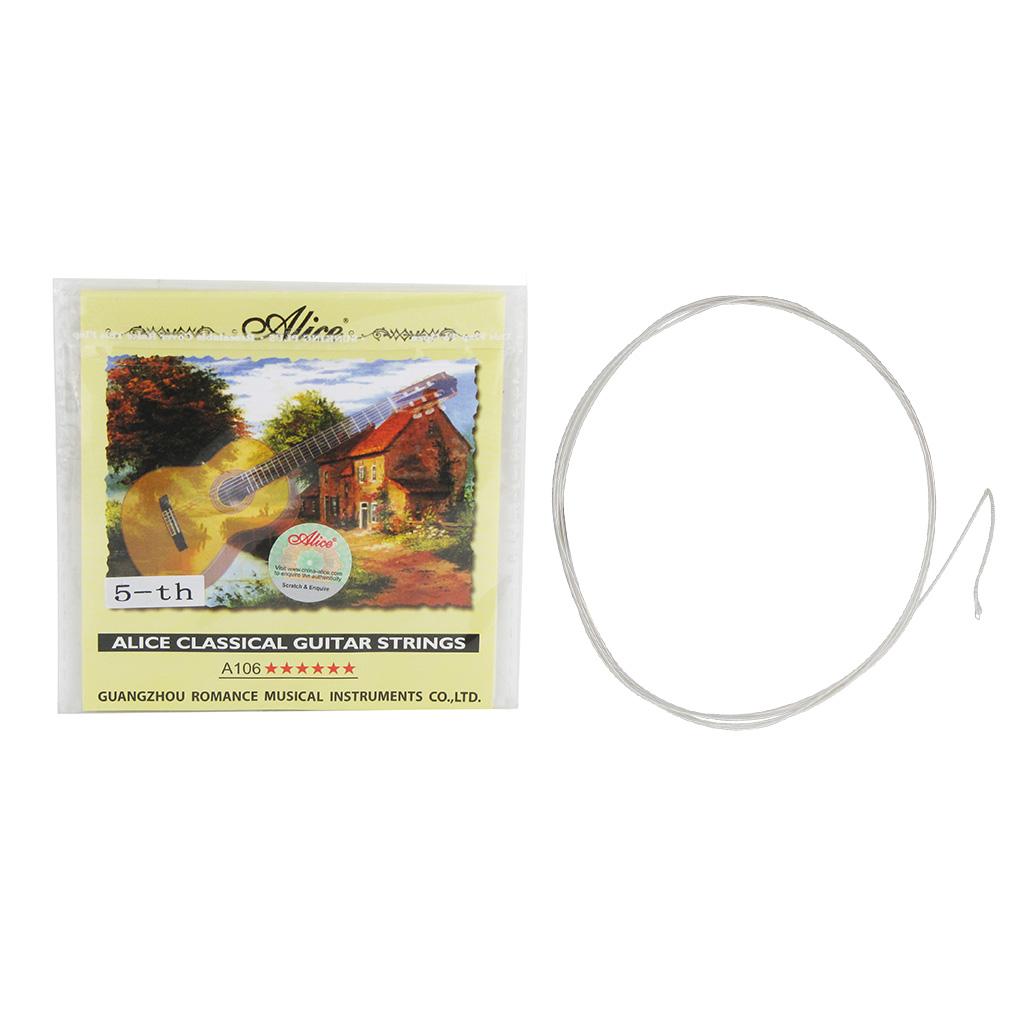 FLEOR 5PCS Classical Guitar Strings Single Nylon Strings | iknmusic