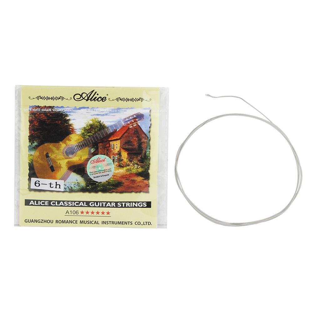 FLEOR 5PCS Classical Guitar Strings Single Nylon Strings | iknmusic