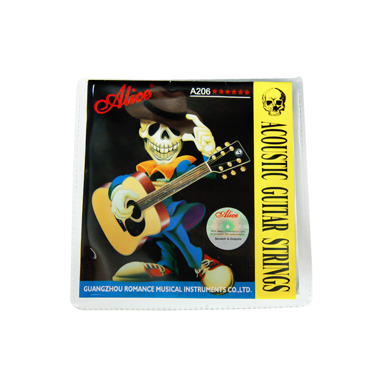 Alice 5PCS Single Acoustic Guitar Strings A206-L | iknmusic