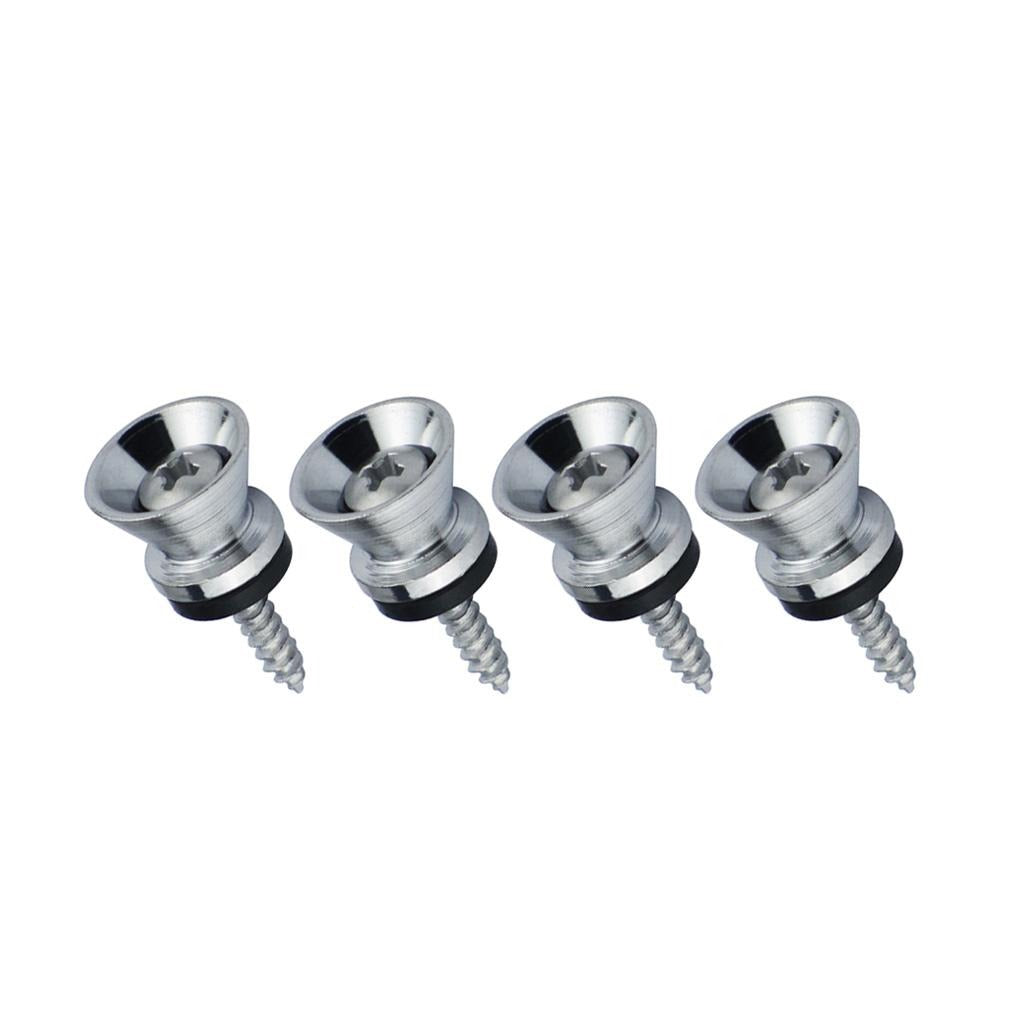 FLEOR 4PCS Guitar Strap Buttons Strap Locks | iknmusic
