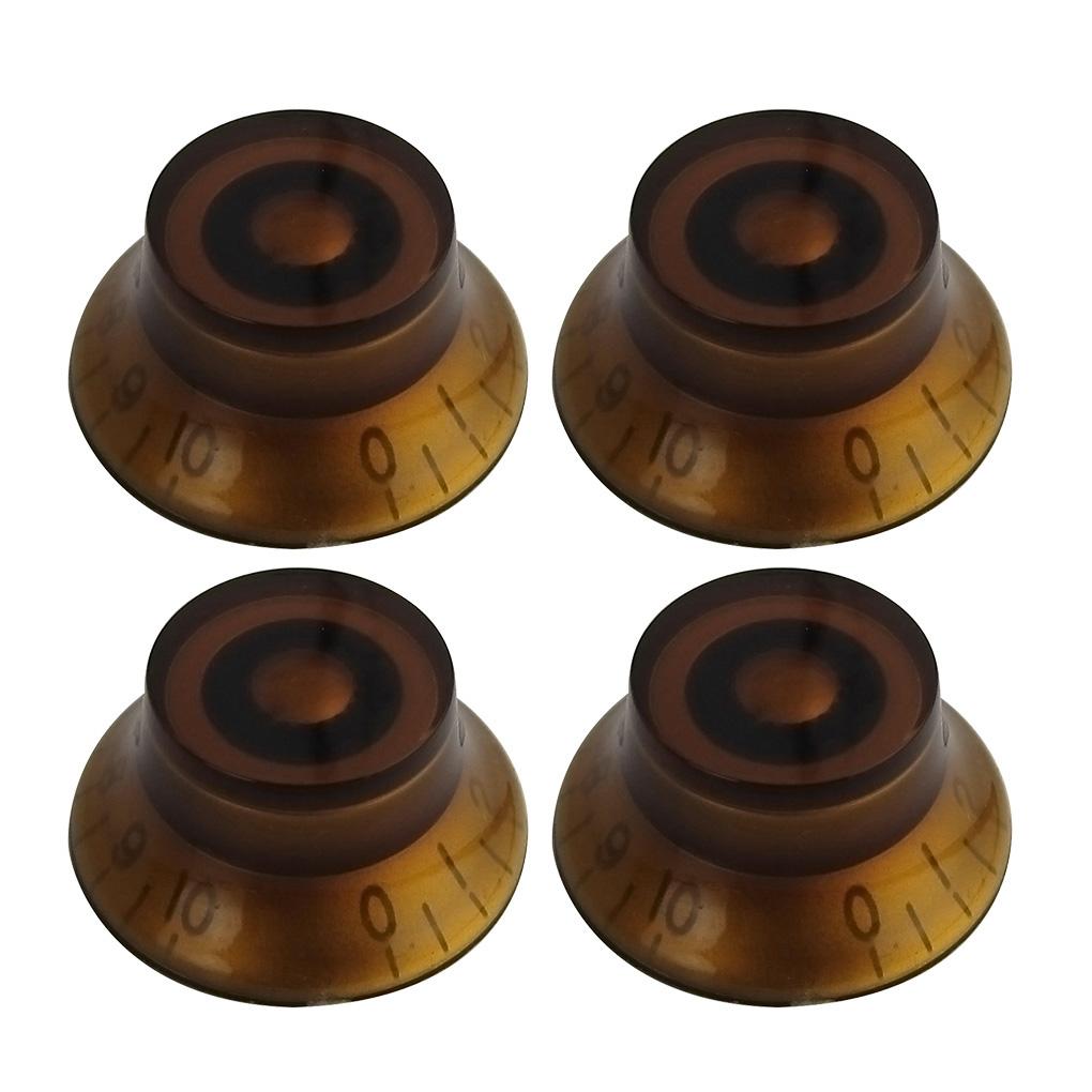 FLEOR 4PCS Electric Guitar Top Hat Knobs for LP SG Guitar | iknmusic