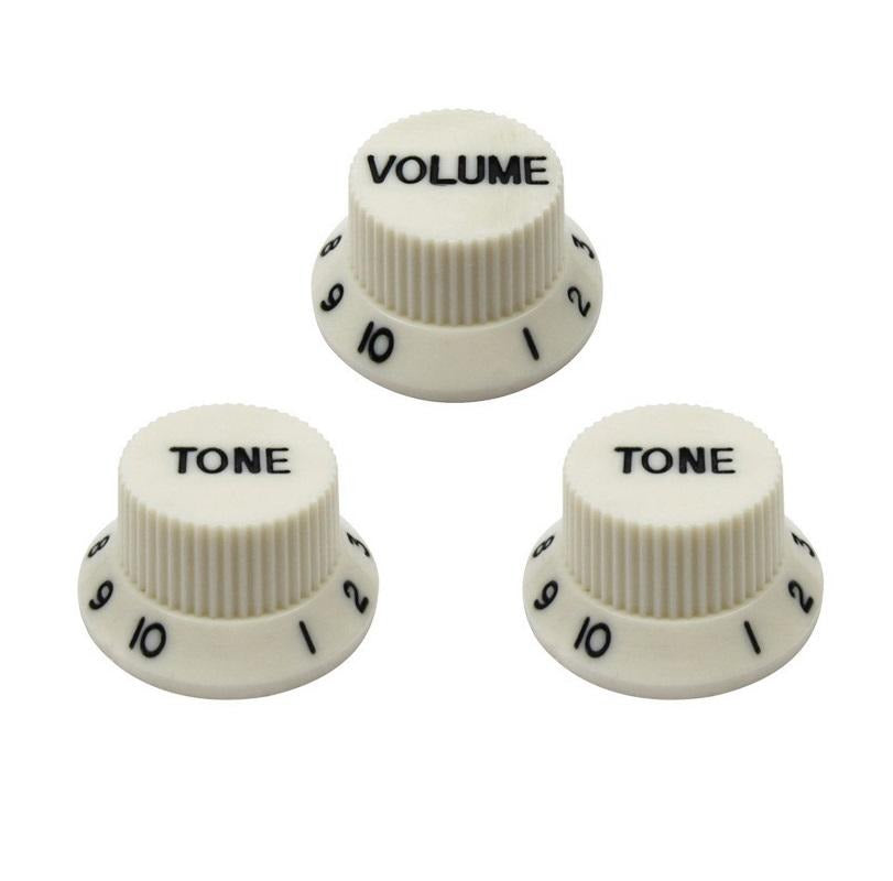 FLEOR 2T1V Volume Tone Electric Guitar Knobs for Strat | iknmusic