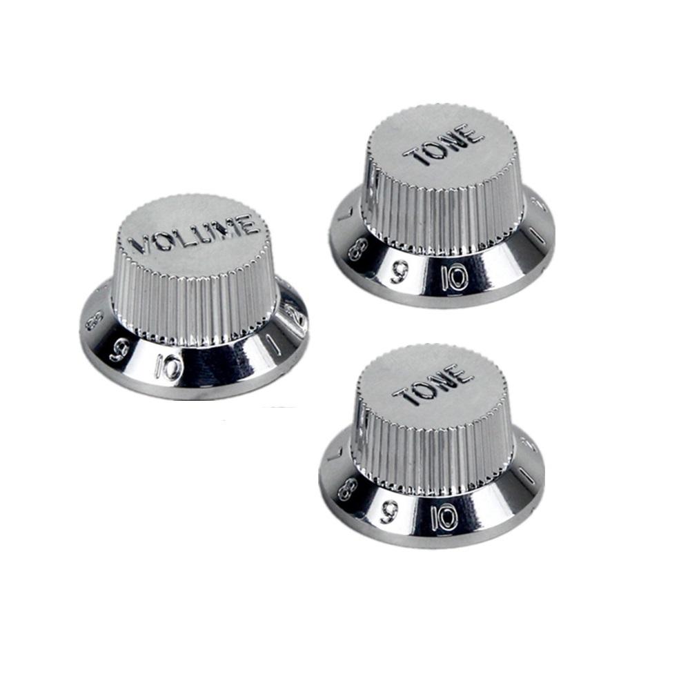 FLEOR 2T1V Volume Tone Electric Guitar Knobs for Strat | iknmusic