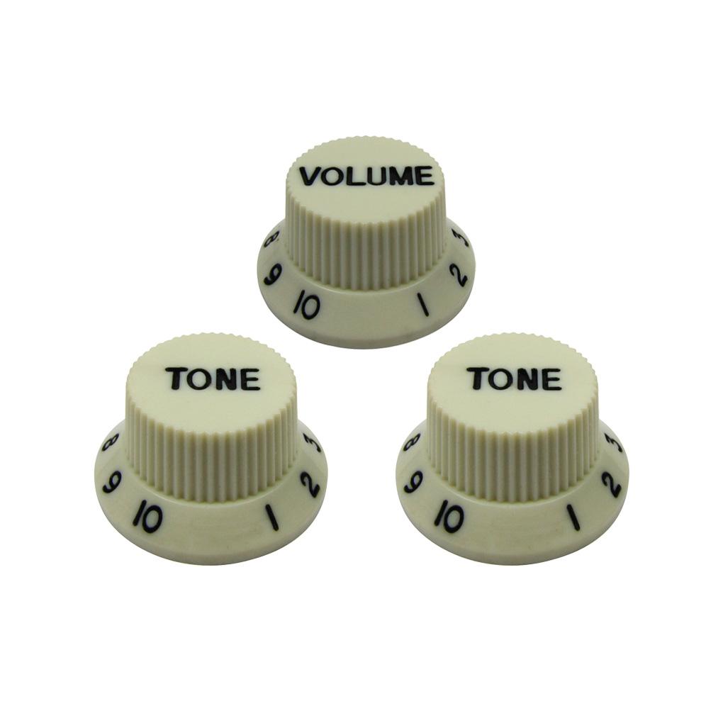 FLEOR 2T1V Volume Tone Electric Guitar Knobs for Strat | iknmusic
