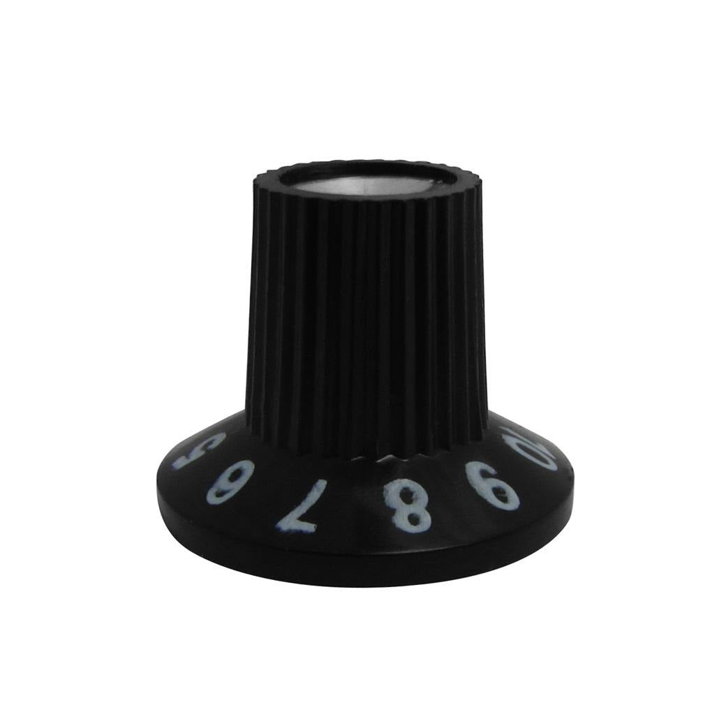 FLEOR Skirted Guitar Amplifier Knobs Black | iknmusic