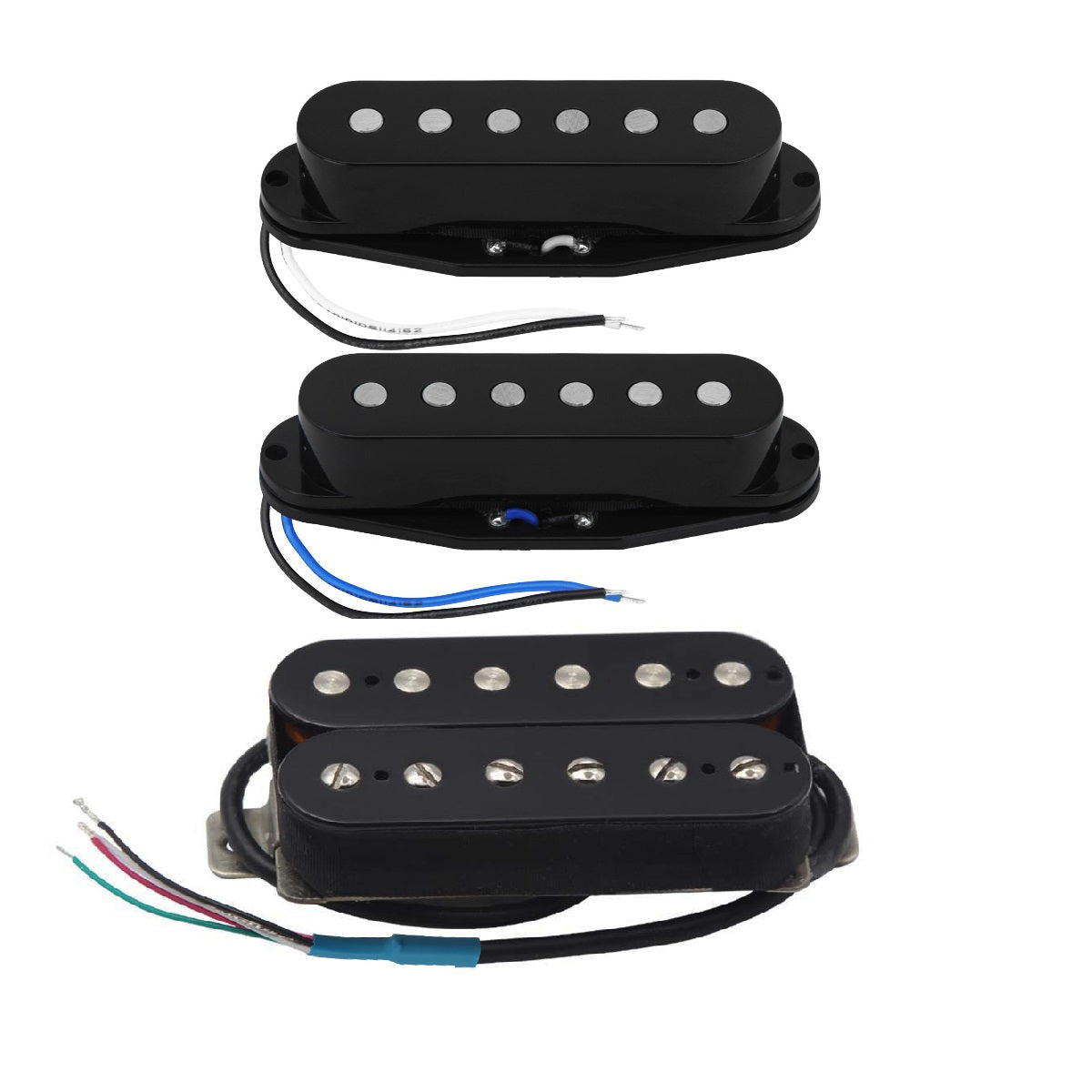 FLEOR Set of Vintage HSS Pickups Alnico 5 SSH Guitar Parts | iknmusic