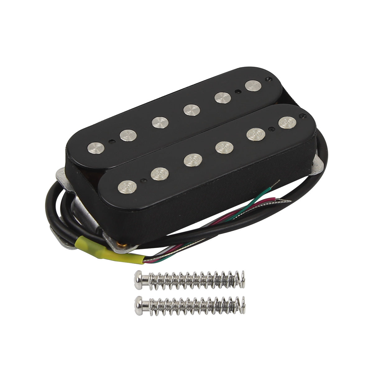 FLEOR Guitar Humbucker Pickup Ceramic 12 Fixed Pole-Pieces | iknmusic