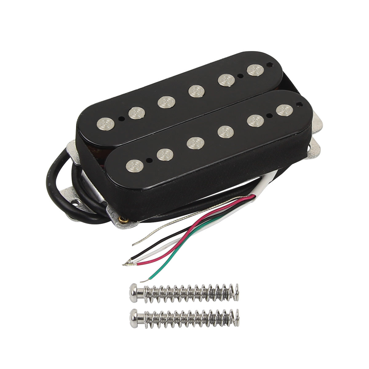 FLEOR Guitar Humbucker Pickup Ceramic 12 Fixed Pole-Pieces | iknmusic